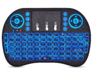 Teclado Mini Inalámbrico, Recargable, Ilumina BROBOTIX 963814